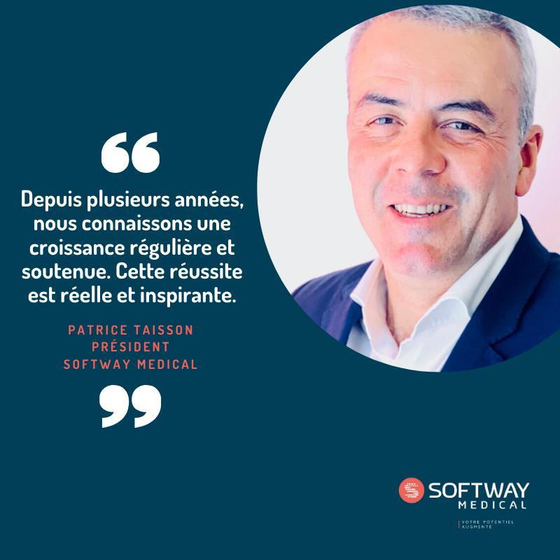 Le Président de SOFTWAY MEDICAL confiant en l’avenir et en ses collaborateurs !