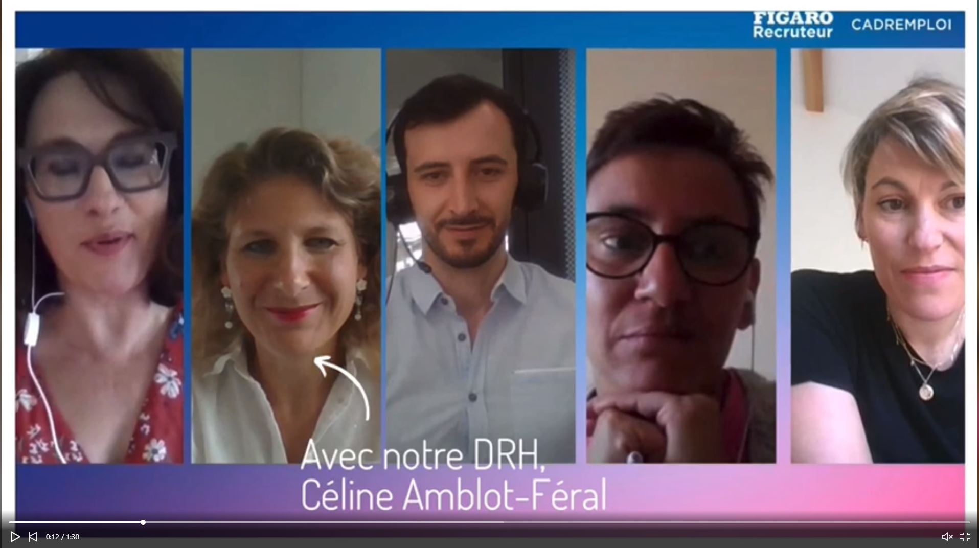 Le Figaro Recruteur et Cadre Emploi ont donné la parole à notre DRH, Céline Amblot Feral