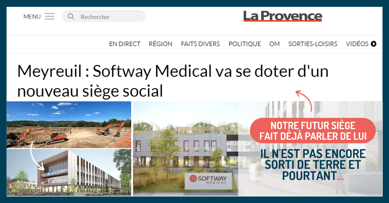 Le futur siège social de Softway Medical fait parler de lui