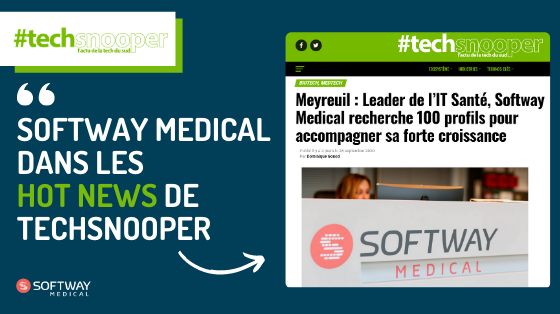 Softway Medical dans les hot news de Techsnooper