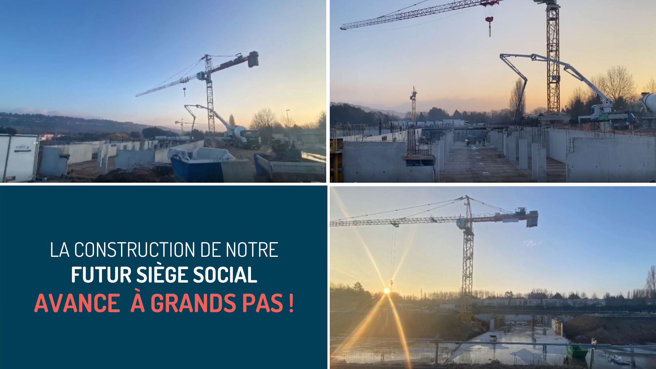 Le futur siège social poursuit son ascension !