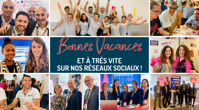 BONNES VACANCES, et à bientôt sur nos réseaux sociaux !