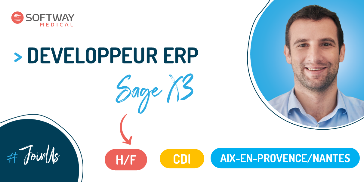 DEVELOPPEUR ERP SAGE X3 – F/H – Aix-En-Provence
