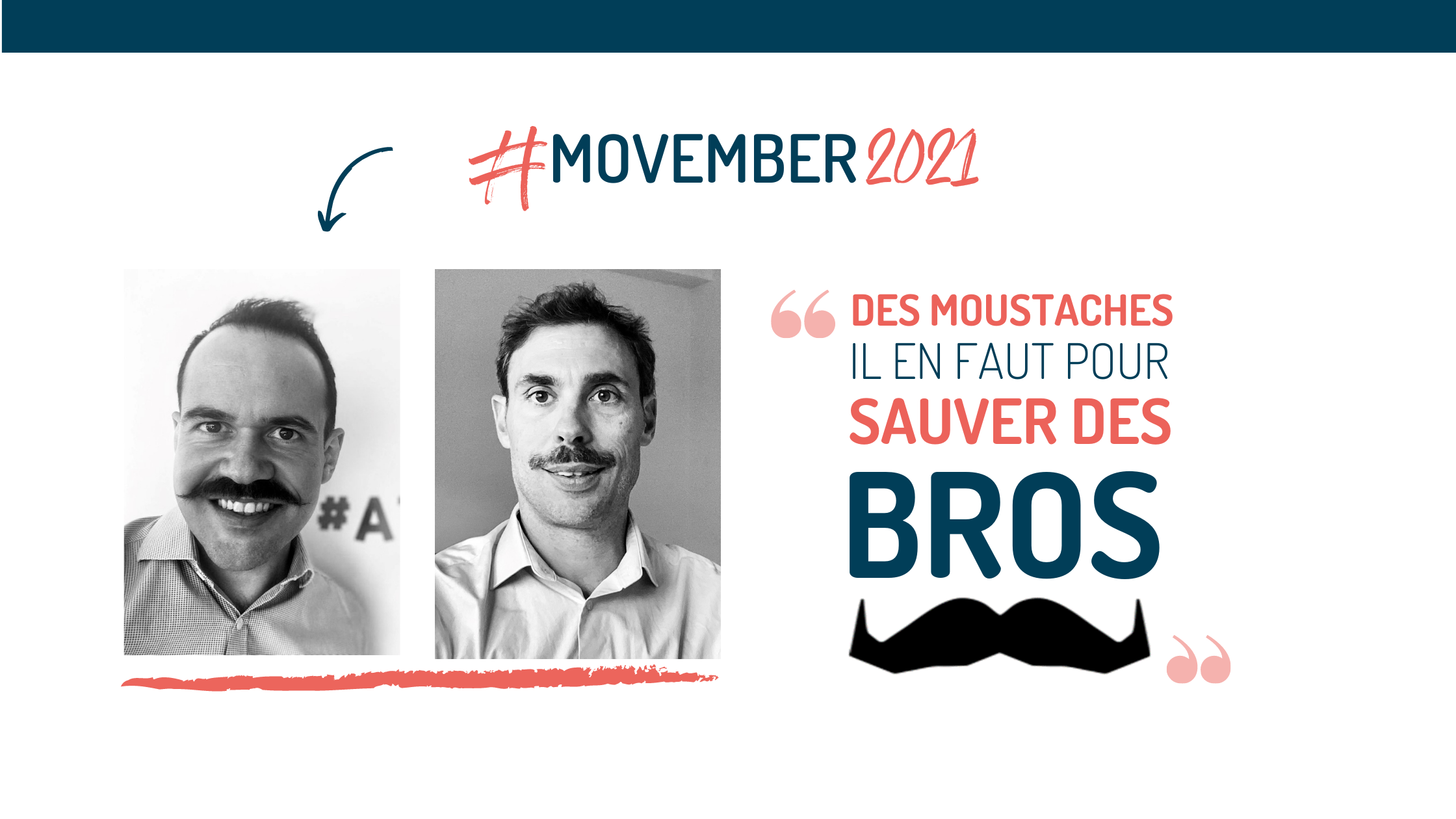Les collaborateurs Softway Medical, experts en solutions d’imagerie et ambassadeurs Movember.