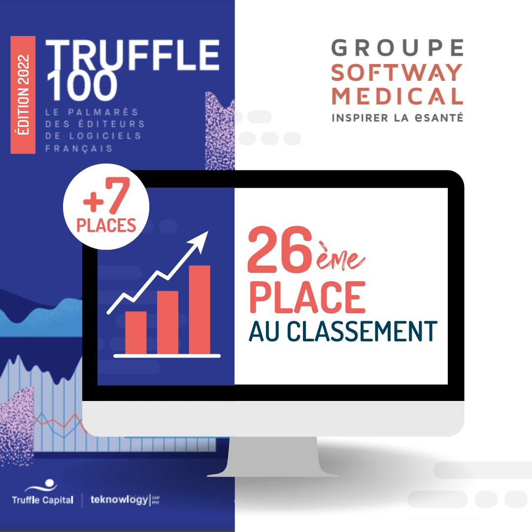 Le Groupe Softway Medical gagne 7 places au Truffle100