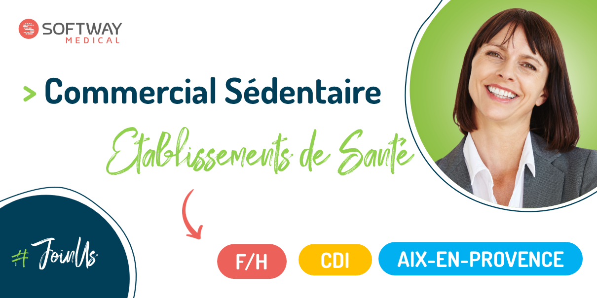 COMMERCIAL SEDENTAIRE ETABLISSEMENTS DE SANTE – F/H – Aix-en-Provence