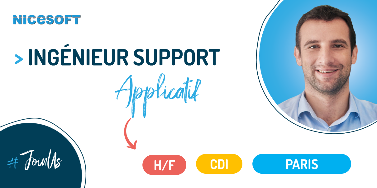 INGENIEUR SUPPORT APPLICATIF – F/H – PARIS