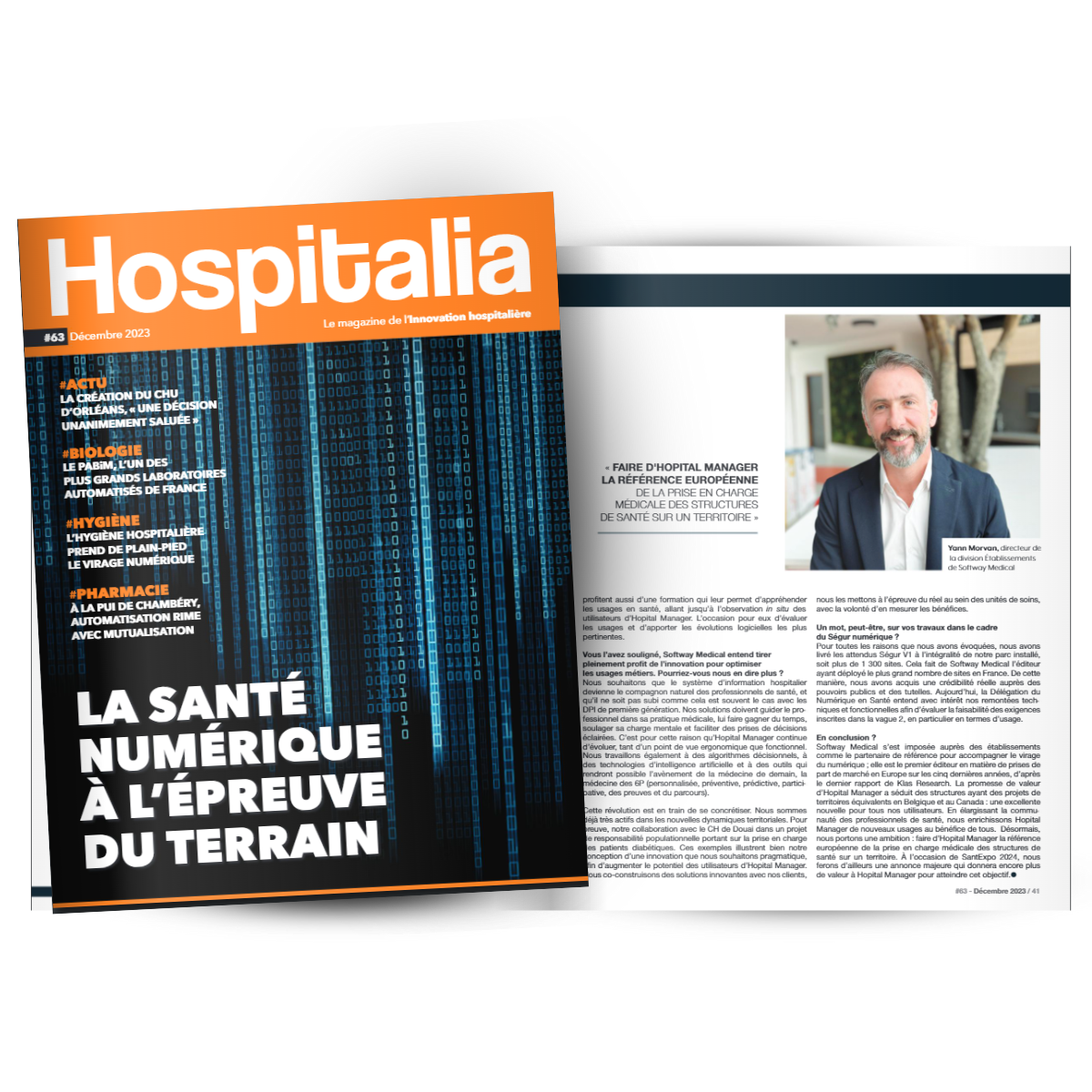 L’avenir de Softway Medical sous les meilleurs auspices dans Hospitalia